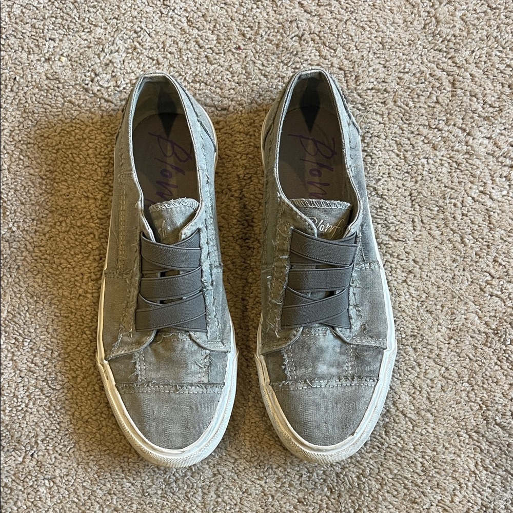 Blowfish Gray Slip-On Sneakers